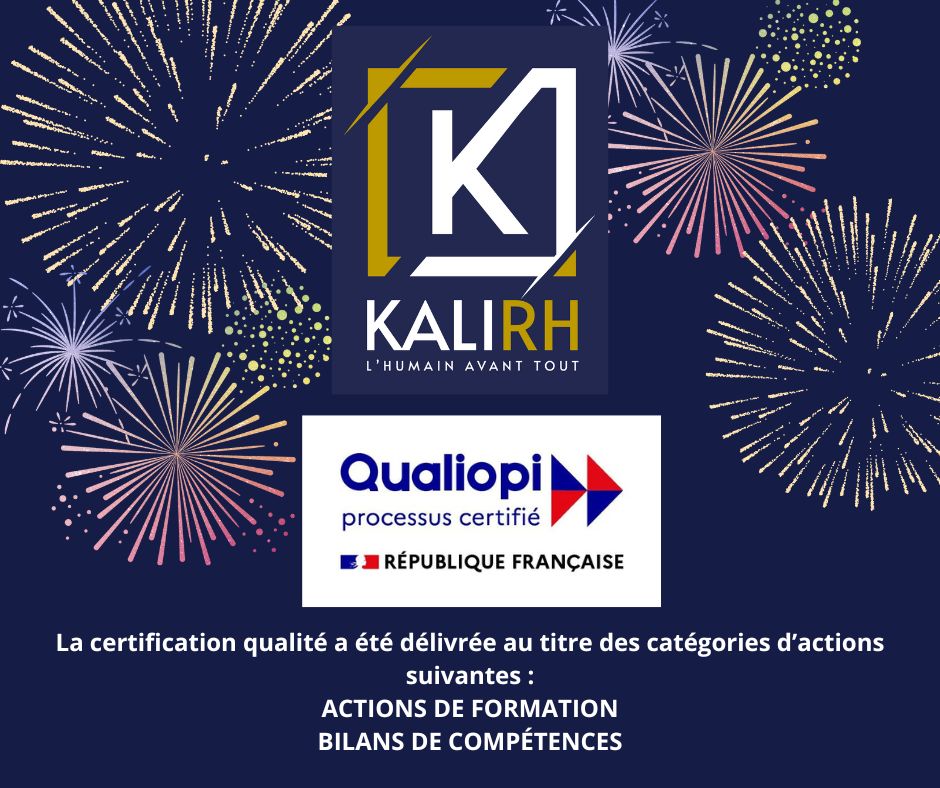 Nous sommes certifiés Qualiopi